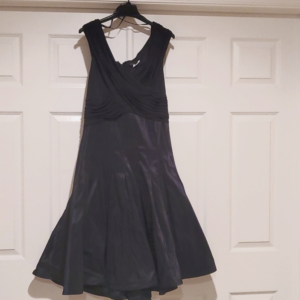 Black cocktail dress